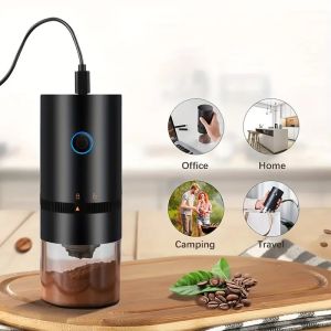 Portable Electric Burr Coffee Grinder