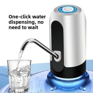 USB Rechargeable Water Bottle Pump