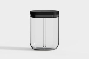 Glass Storage Canister with Lid